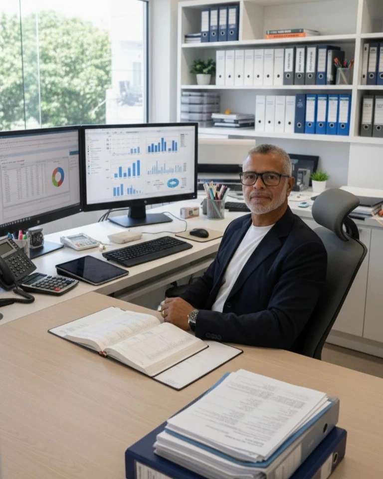 Atendimento da O&M Contabilidade Empresarial